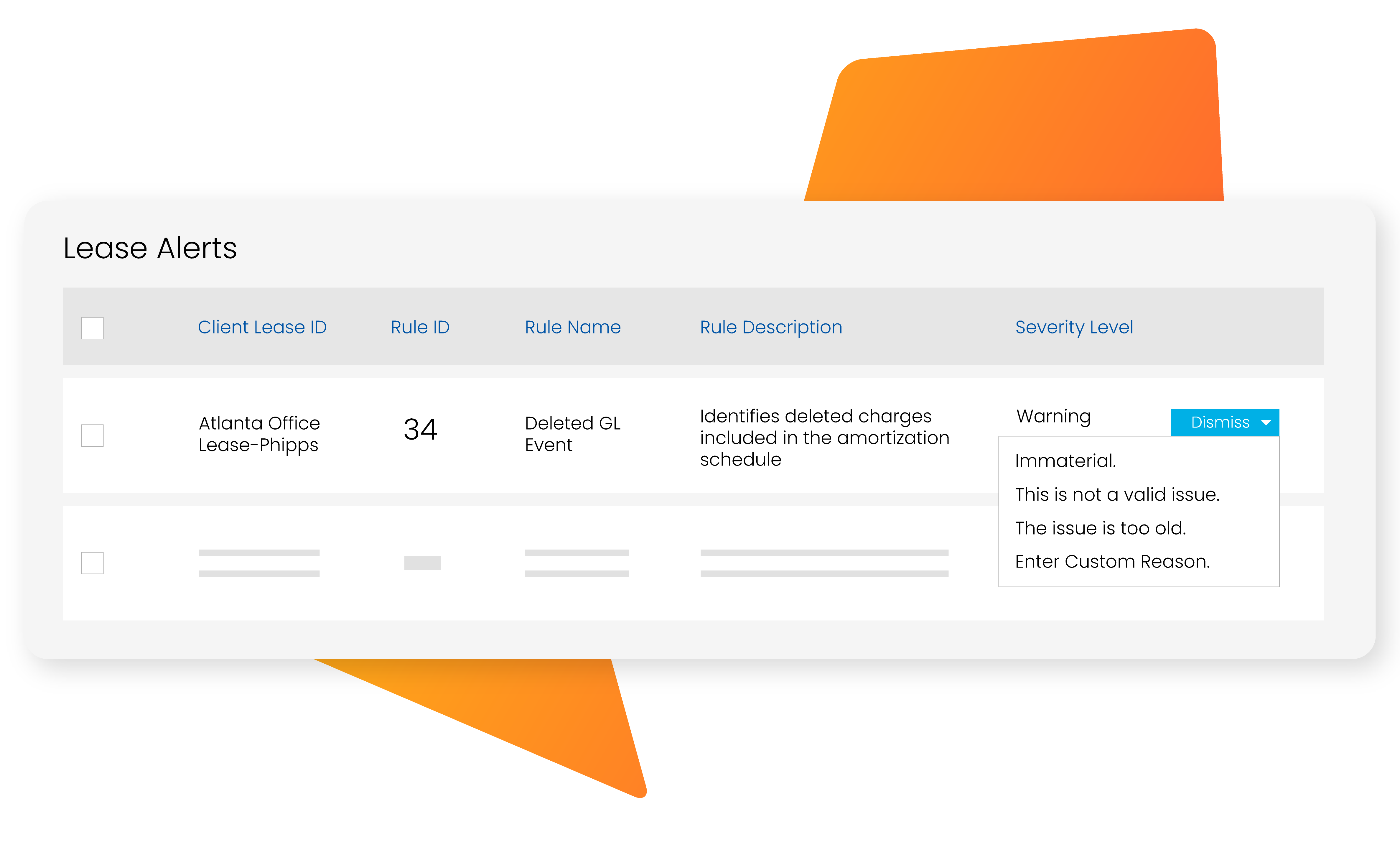 Illustration of CoStar Module - Lease Alerts