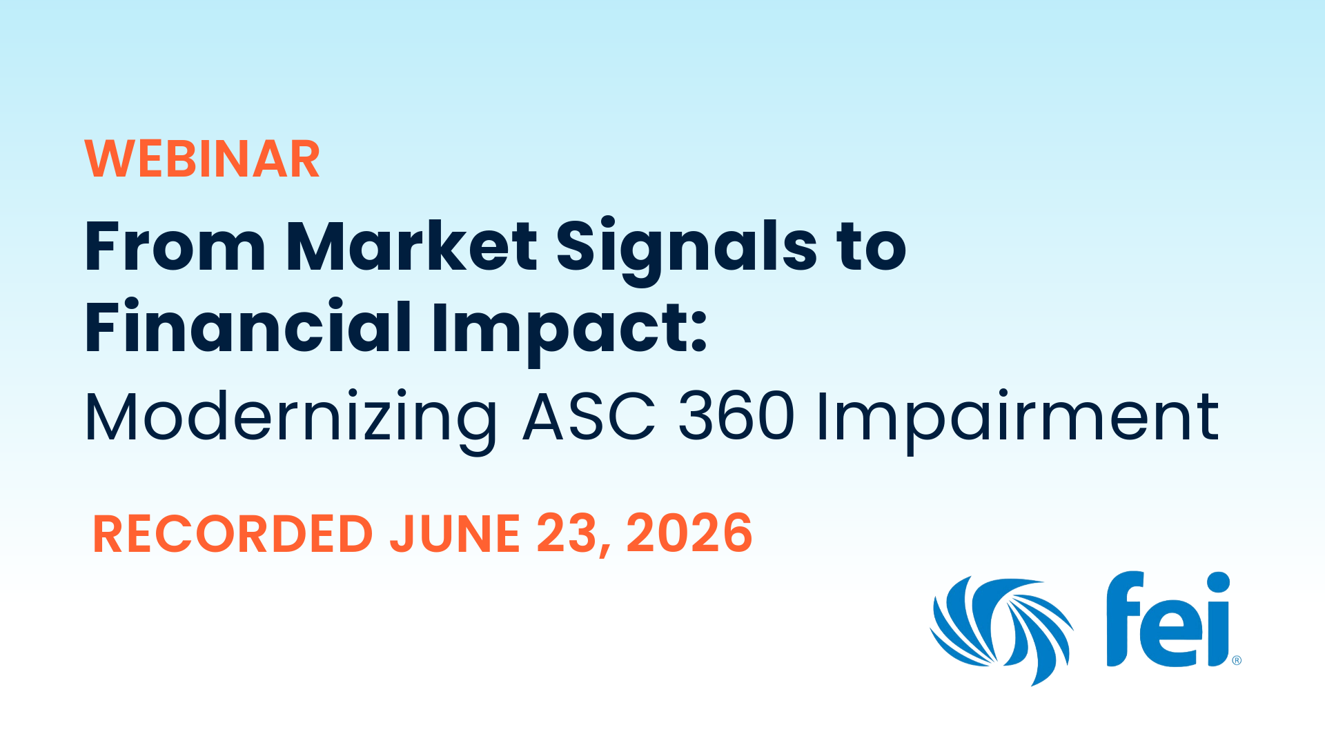 From Market Signals to Financial Impact