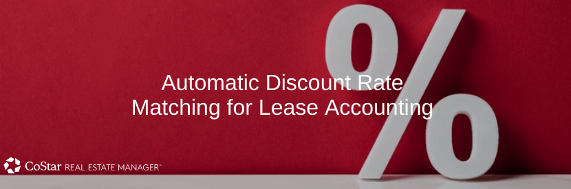 Automatic Discount Rate Matching for Lease Accounting