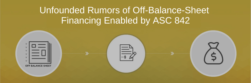 A Practical, Simple Take on Rumors of Off-Balance-Sheet Financing
